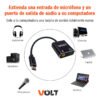 Adaptador de sonido estéreo USB tipo C