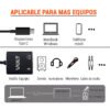 Adaptador de sonido estéreo USB tipo C