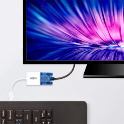 Adaptador tipo C macho a VGA VLT-A017