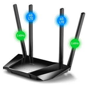 Router inalámbrico N 4G LTE de 300 Mbps