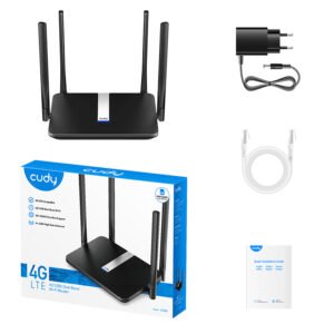 Router Wi-Fi de doble banda 4G LTE AC1200 LT500