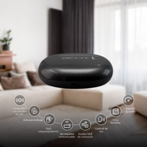 Control universal inteligente IR+RF