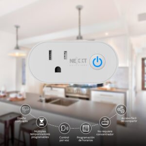 Enchufe inteligente Wi-Fi Nexxt NHP-S611