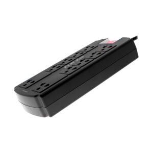 Supresor de pico 110-240v 1080j 10 tomas