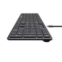 Teclado multimedia KB252 usb tipo C desmontable