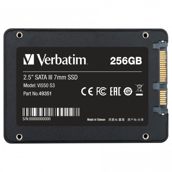 Disco SSD interno Vi550 SATA III de 2,5" 256 GB