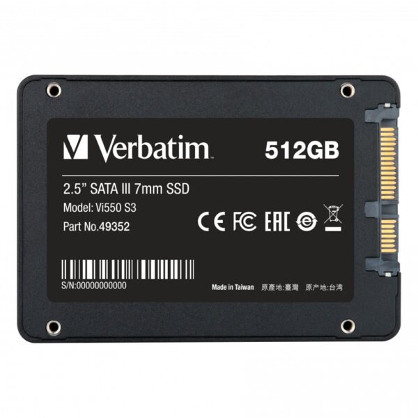 Disco SSD interno Vi550 SATA III de 2,5" 512 GB