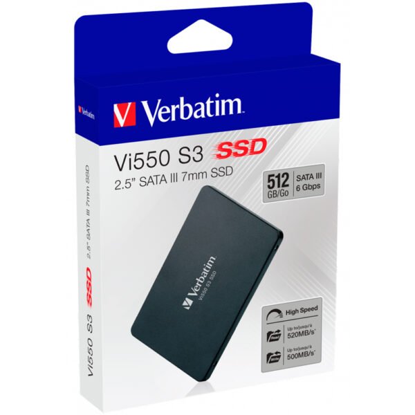 Disco SSD interno Vi550 SATA III de 2,5" 512 GB