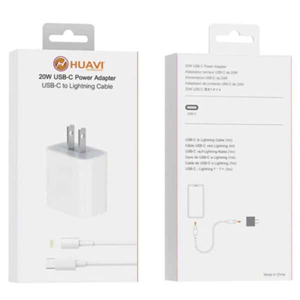 Cargador Rápido Para iPhone Huavi H-120