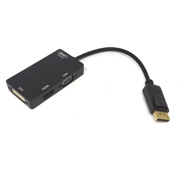 Adaptador Displayport a HDMI-VGA-DVI KP-AD110