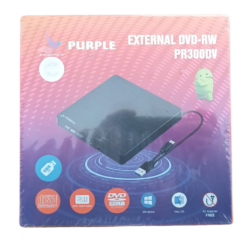 Lecto DVD Externo Purple PR300DV