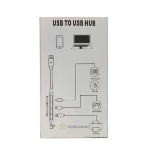 Hub USB 3.0 de 4 Puertos Knup HB-T69