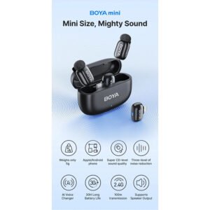 Microfono inalambrico BOYA mini-12