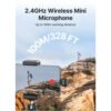 Microfono inalambrico BOYA mini-12