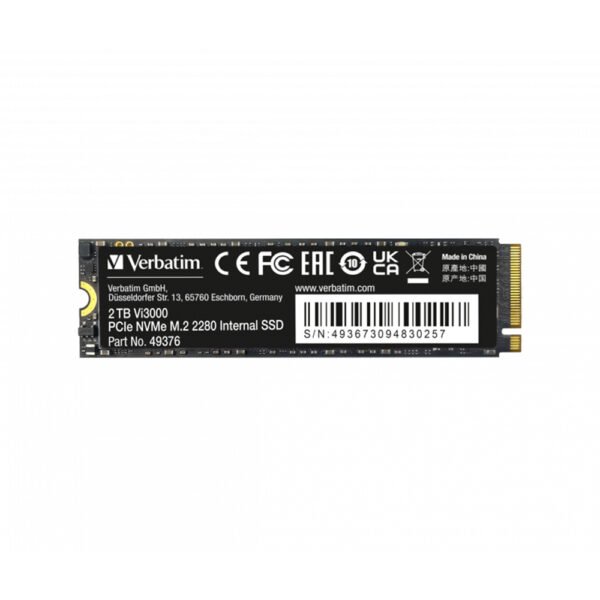 Disco interno 2 TB SSD Vi3000 PCIe NVMe de M.2 2280