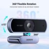 Camara web UGREEN CM678 1080P USB Full HD