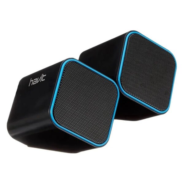 Altavoces Multimedia Havit HV-SK473 negro con azul
