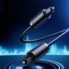 Cable Optico Ugreen para audio 1.5m fibra óptica digital Toslink SPDIF