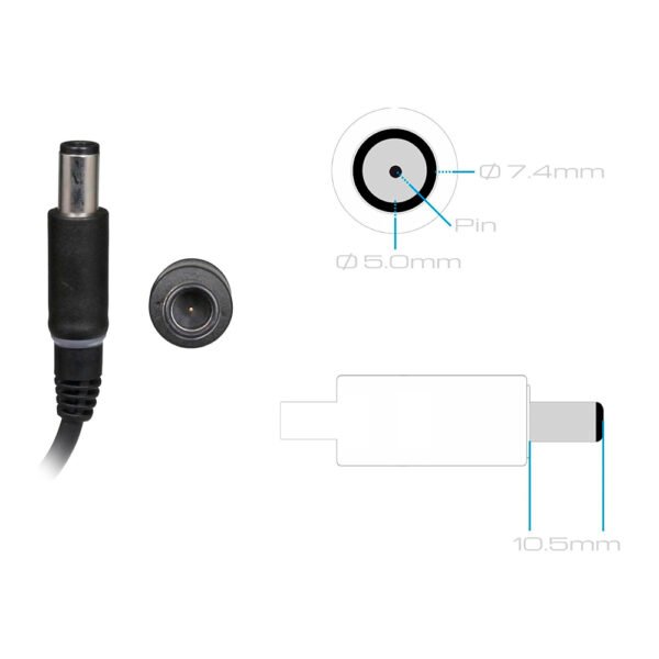 Cargador Original Dell Slim 4.62a 6C3W2 90W