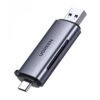 Lector Ugreen CM185 50706 para tarjetas SD USB-A 3.0