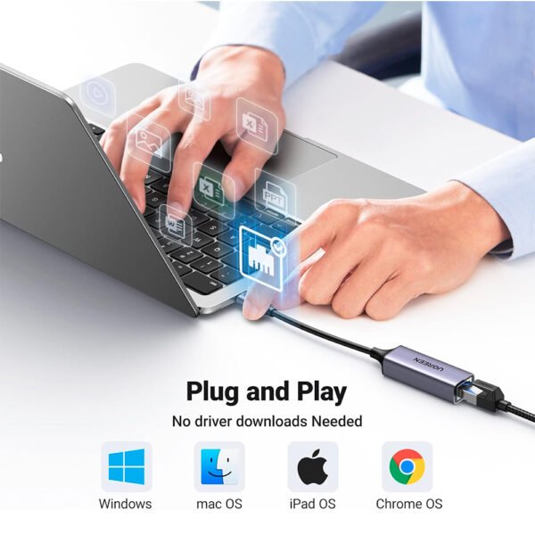 Adaptador USB C a Ethernet UGREEN Modelo:CM199