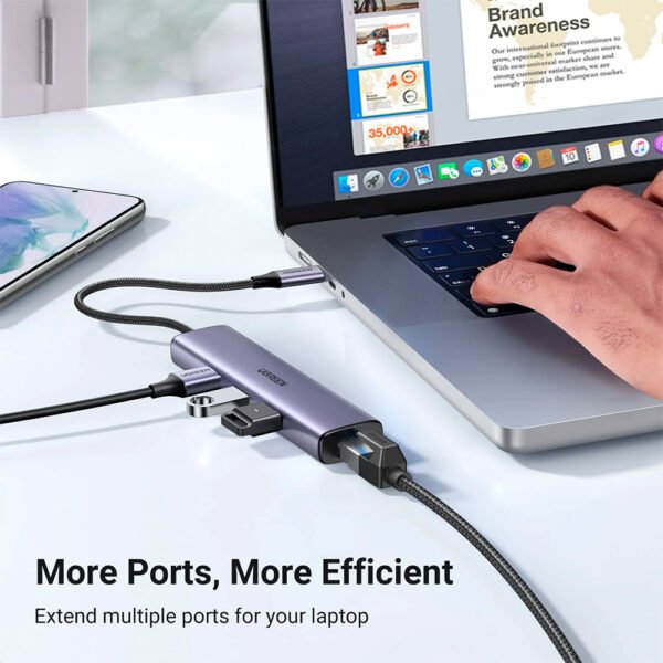 Adaptador USB C a Ethernet UGREEN Modelo:CM475
