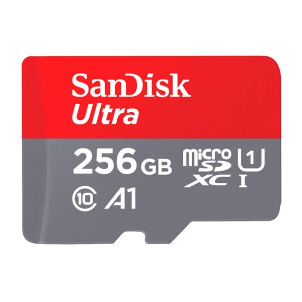 SanDisk Ultra microSD con adaptador SD 256 GB