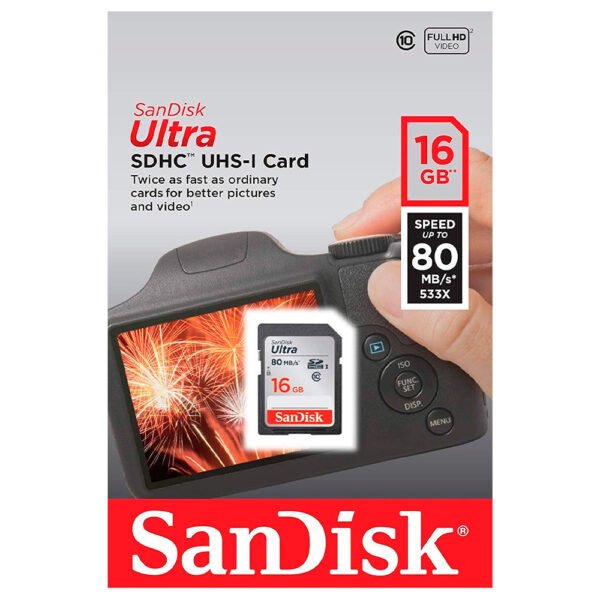 SanDisk Ultra SDHC 16 GB