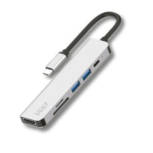 Adaptador USB tipo C para computadora 6 en 1 VLT-A022