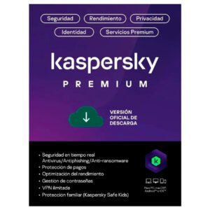 Kaspersky Premium 1 Dispositivo 2 Años VPN ilimitado