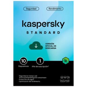 Kaspersky Standard 10 Dispositivos 1 Año