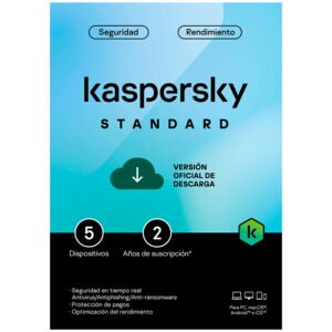 Kaspersky Standard 5 Dispositivos 2 Años