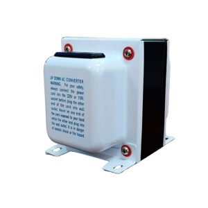 Transformador metálico 500 Watts 220v a 110v