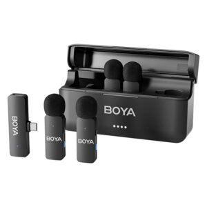 Boya BY-V4U: Micrófono Inalámbrico de 4 Canales