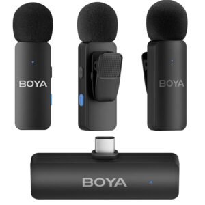 Boya BY-V4U: Micrófono Inalámbrico de 4 Canales