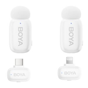 Boya Mini-13 Mini Micrófono Inalámbrico Blanco