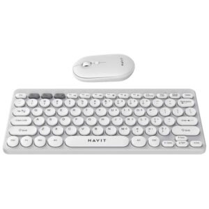 Combo Teclado y Mouse Inalámbrico Havit KB279GCM Blanco