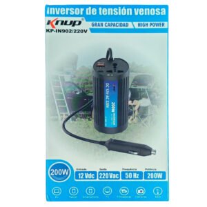 Inversor Knup KP-IN902 12V a 220V de 200W