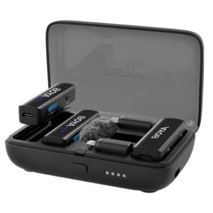 Micrófono Inalámbrico Boyalink 3 en 1 V2.0 con Estuche de Carga