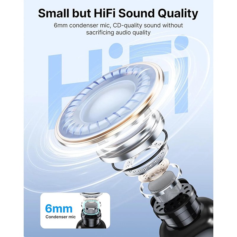 Mini Micrófono Inalámbrico Boya Mini-14 para Celulares