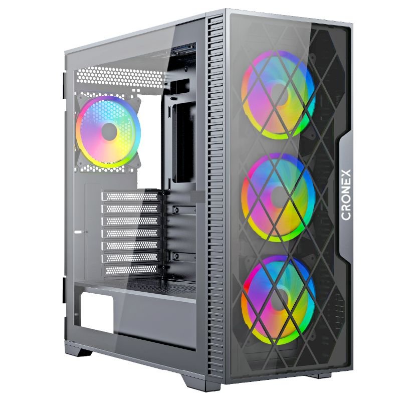 SOUL Cronex GLA-08 Gabinete para PC ATX Moderno y Resistente