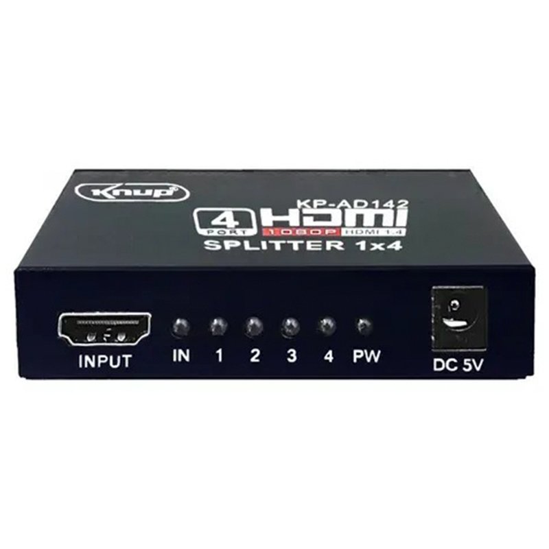 Splitter HDMI 1X4 Knup KP-AD142