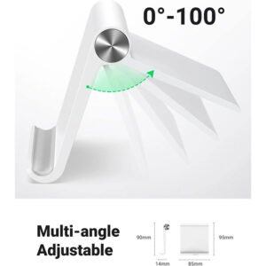 Ugreen soporte ajustable portátil Multi ángulo 0° a 100° Blanco