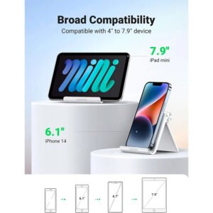 Ugreen soporte ajustable portátil Multi ángulo 0° a 100° Blanco