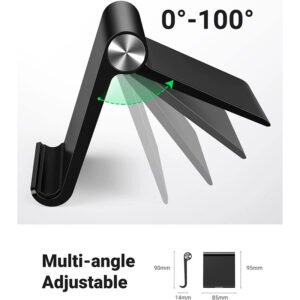 Ugreen soporte ajustable portátil Multi ángulo 0° a 100° Negro