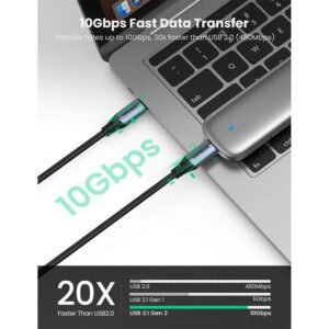 Cable USB 3.2 Gen 2 Tipo-C a C 1M US355