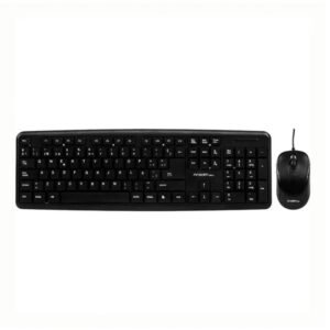Combo Teclado y Mouse con Cable USB Argom