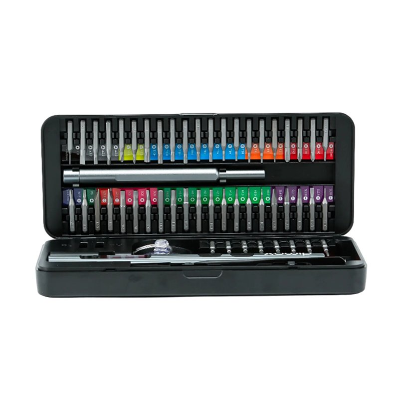 Destornilladores Eléctricos 58 en 1 con Estuche de ABS