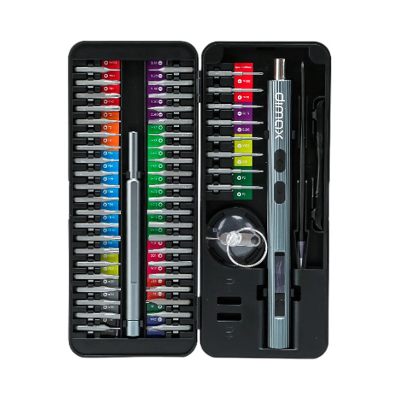 Destornilladores Eléctricos 58 en 1 con Estuche de ABS