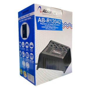 Estabilizador Ablerex AB-R12042 1200VA/600W 4 Tomas
